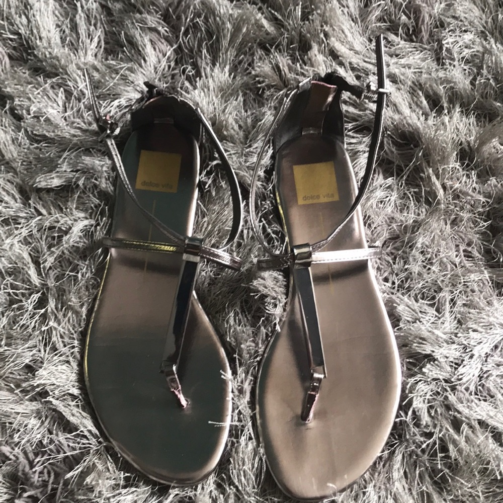 Dolce Vita silver sandals